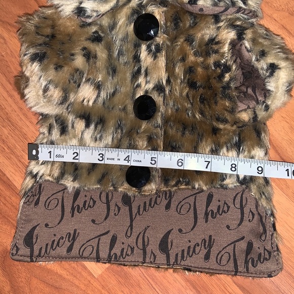 NWT Original Juicy Couture ✨SUPER RARE✨Doggy Fur Coat - Picture 7 of 10